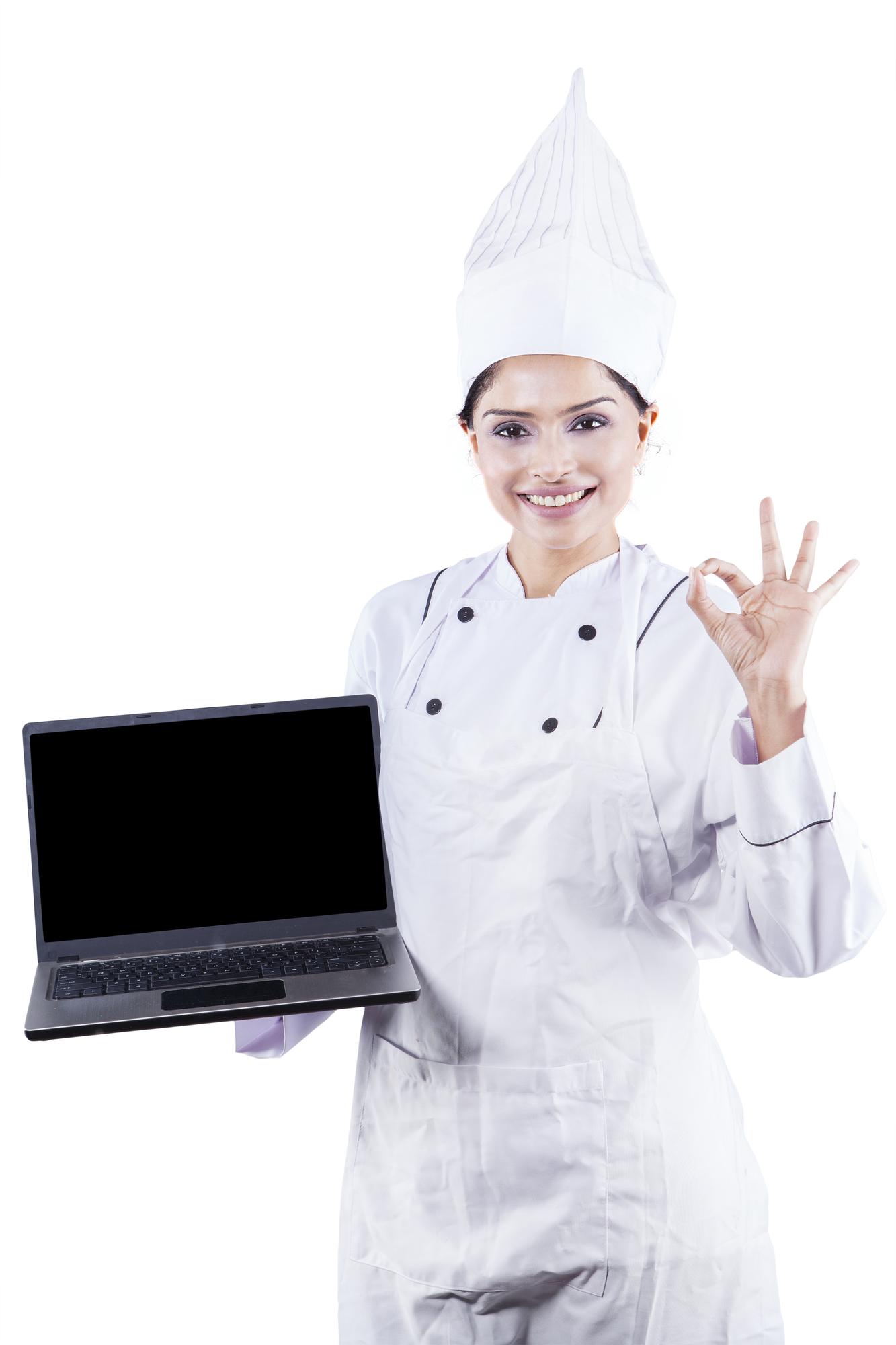 Sala didattica con chef in lezione